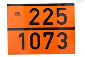 ADR Warntafel mit Gefahrnummer 225 / UN 1073 – ELIT GANCARZ