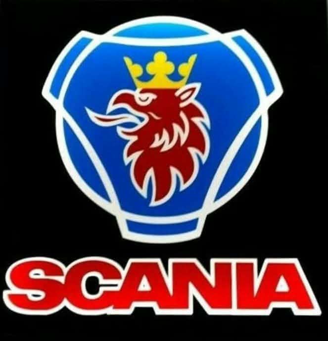 Led Rückwandschild 50 x 50 cm Scania