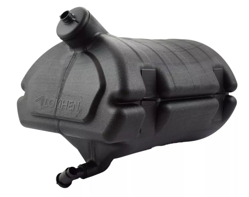 Wassertank mit Spender und Wasserhahn 30L Schwarz 455x350x360 - LOKHEN