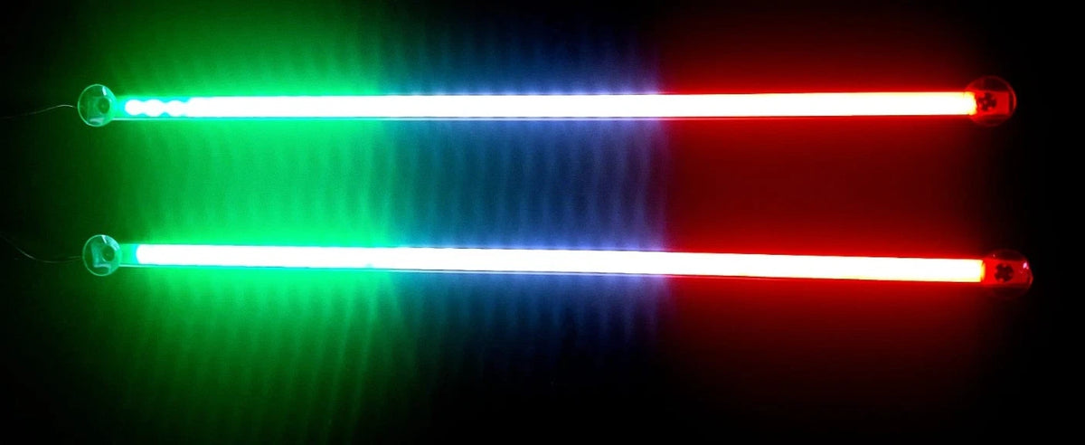 Lichtleiste für Lkw und Transporter für Frontscheibe, LED Rot / Weiß / Grün