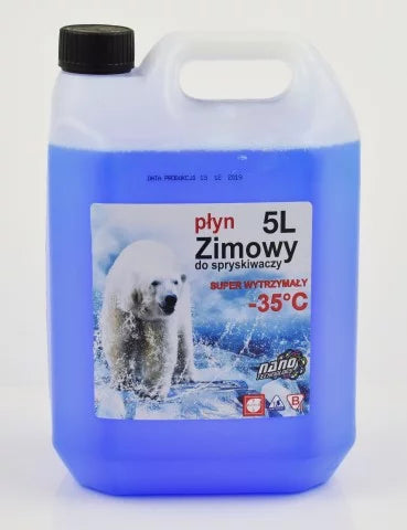 Scheibenwaschflüssigkeit -35 5L Winter mit Methylalkohol Winter -