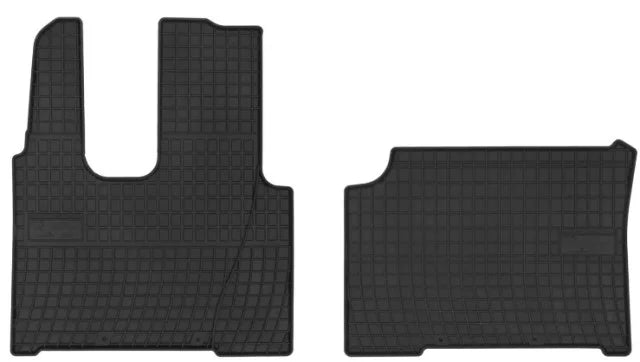 FUßMATTE MB ACTROS 4 12- SCHMALER FAHRERHAUS GUMMI KOMPLETT L/R