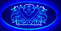 Led Spiegel,  Rückwandschild 60 x 30 cm (V8 036)