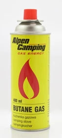 Gaskartusche für Gasherd, Brennerkartusche, Kochfeldeinsatz 400 ml