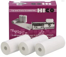 DIGITALES TACHOGRAPH-PAPIER-SET, 3 ROLLEN