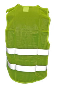 GELBE WARNWESTE MIT Reflektoren - AUTO NEWLAND