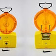 BATTERIEBETRIEBENE LED-WARNLAMPE OHNE BATTERIEN