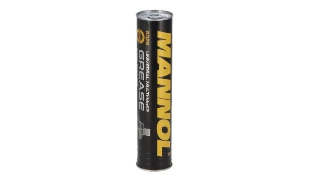 SCHMIERFETT EP 2 MULTI-MOS2 ESTER 0,4KG MANNOL EP-2 LITHIUM MIT EP-ZUSÄTZEN UND ESTERN; MIT MOLYBDÄNDISULFID UND GRAPHIT; SPÜLRESISTENT UND SCHLAGFEST; TEMP -30 BIS 140 °C - MANNOL