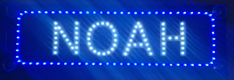 LED-Namensschild für die Windschutzscheibe Ihres LKW 48 x 15 cm (021)