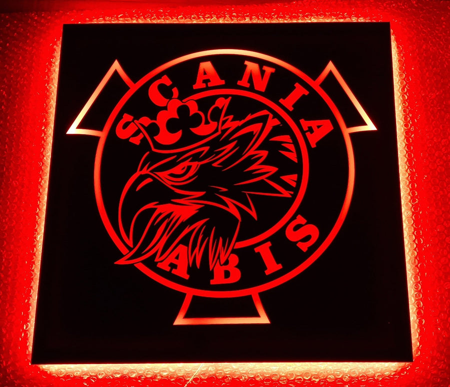 Led Rückwandschild 50 x 50 cm (SC046)