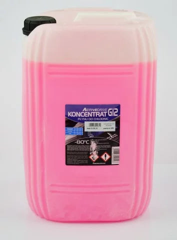 Kühlmittelkonzentrat 20L G12 Active Drive -80 Rot G12
