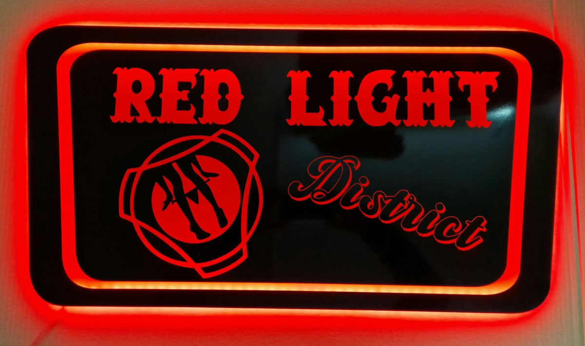 Spiegel Rückwandschild Beleuchtung für Ihren LKW , 60 x40 cm