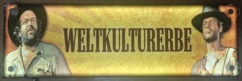 Namensschild für LKW und Transporter mit Beleuchtung, Fans Namenschild Spencer, Hill