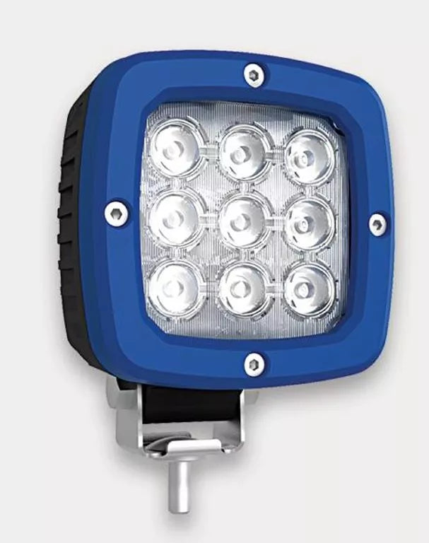 LED Arbeitsscheinwerfer 2800 lm 9 LEDs | Fristom | Aluminium | Blaue Blende