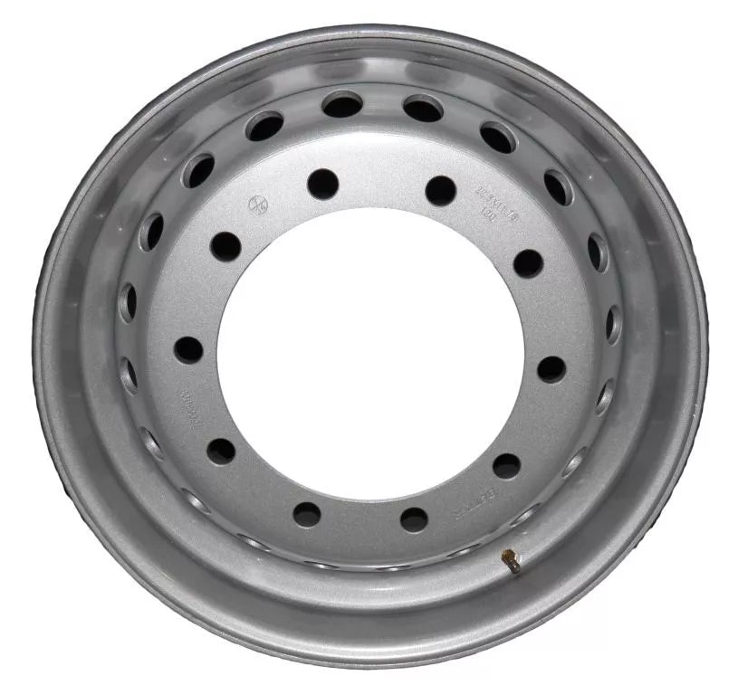 Stahlfelge 22,5 x 11,75 Zoll mit ET120 Versatz für Nutzfahrzeuge und Anhänger.